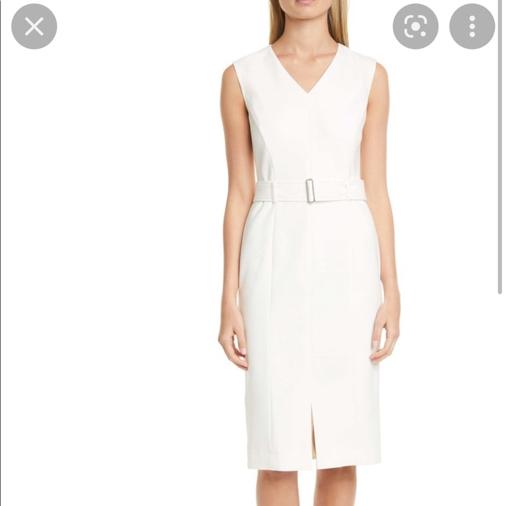 Hugo Boss dress. White.